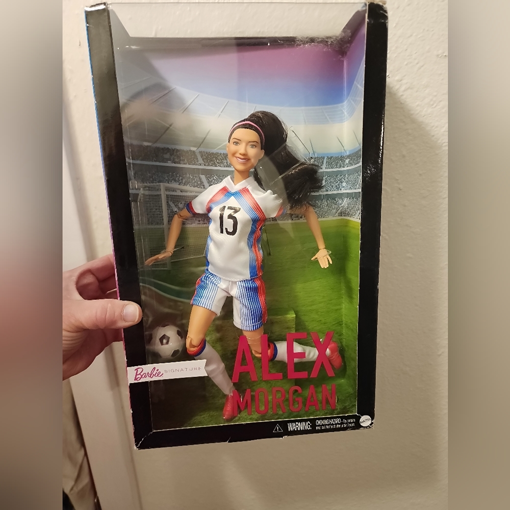 Alex Morgan's Barbie Signature US Womens National Soccer Player, limited edition